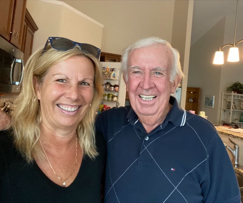 Say “hi” to Dad!