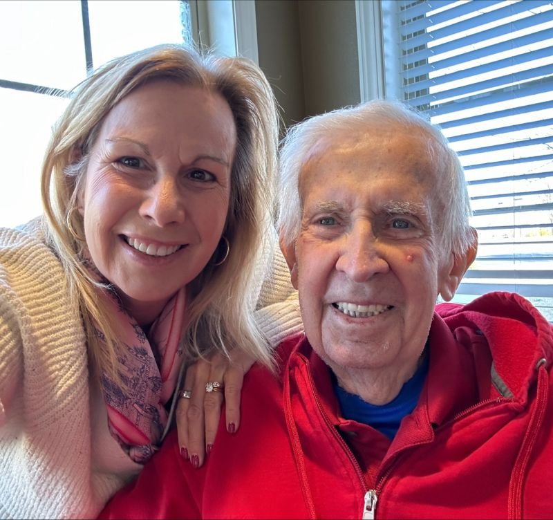 I feel Dad’s pride in me